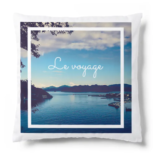 Le voyage. Cushion