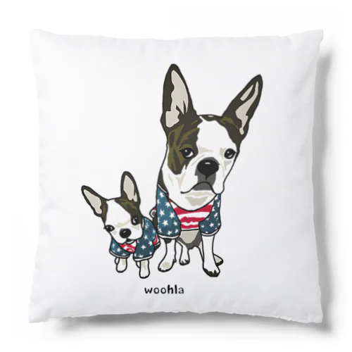 アメリカンなボストンテリア Cushion