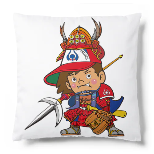 ★NEW 【 大坂夏の陣 】 バッファ君 X 真田幸村 Cushion