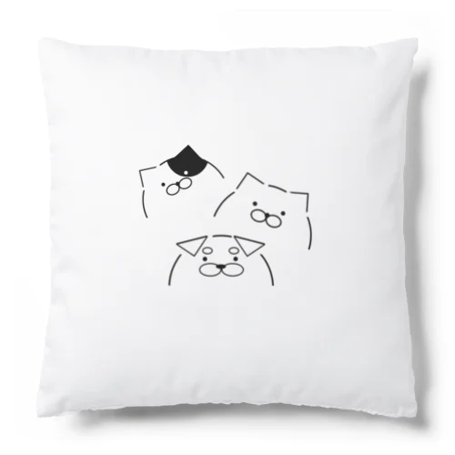 ねこちゃんズとわんちゃん Cushion