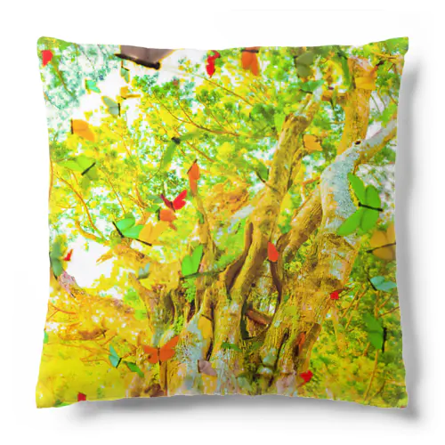 YOU are in wonderland*yellow Cushion