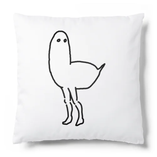 人間の足がはえた鳥 Cushion