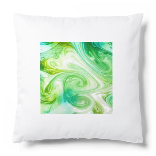 #001 green water Cushion