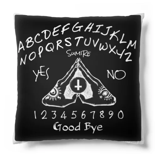 ウィジャボード　Ouija　黒 Cushion