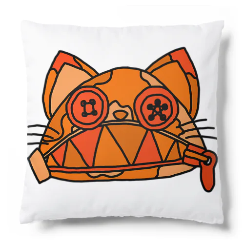 ゾンビジッパーにゃんこバージョン2(5Pカラー) Cushion