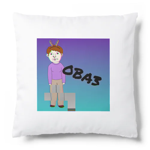 トナカイOBA3(おばさん) Cushion