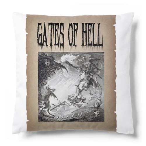 地獄の門 　Gates of hell Cushion