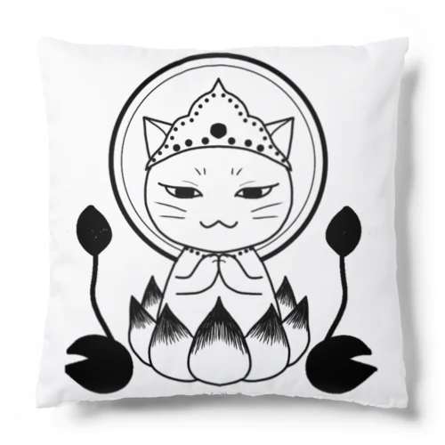 猫観音 Cushion