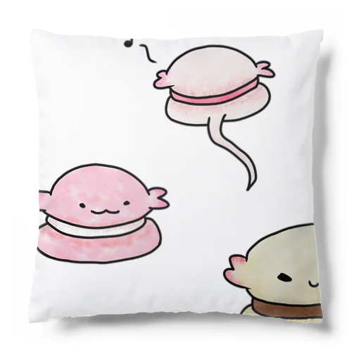 増殖！ウーパーマカロン Cushion