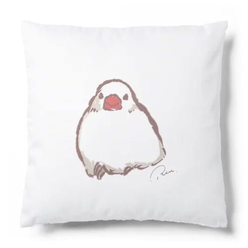 溶けてる文鳥 Cushion