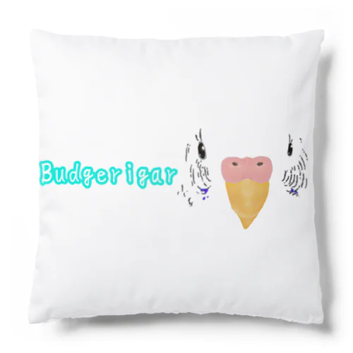 Budgerigar～セキセイインコ～ Cushion