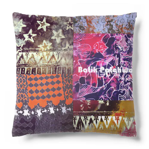 Batik Patchwork Cushion