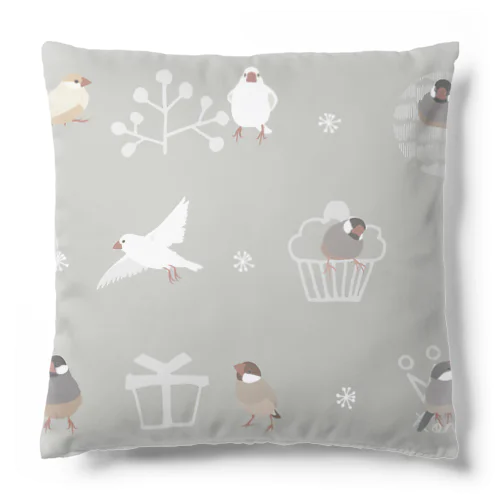 たくさんの文鳥さんと Cushion