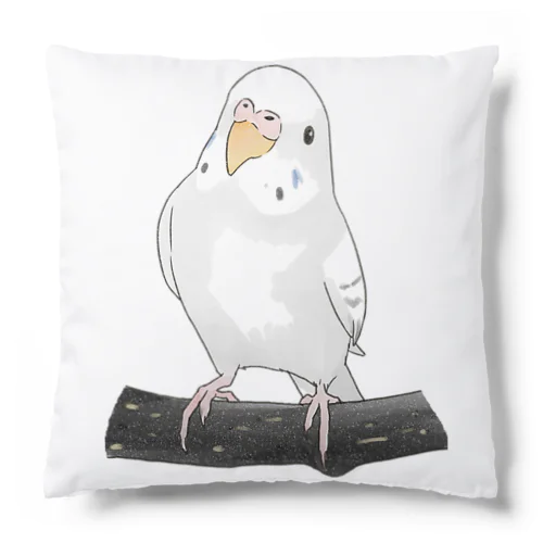 まったりセキセイインコちゃん【まめるりはことり】 Cushion