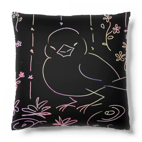 文鳥スクラッチ Cushion