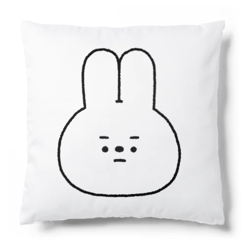 量産うさぎ まゆげ ver.ホワイト Cushion