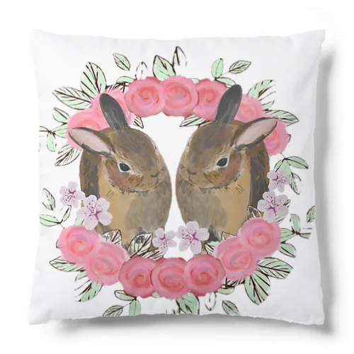 みつめるふたり🐇 Cushion