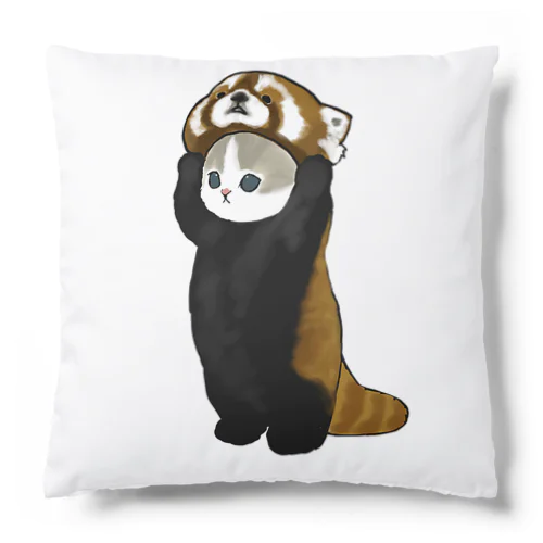 ねこかぶり（レッサーパンダ） Cushion