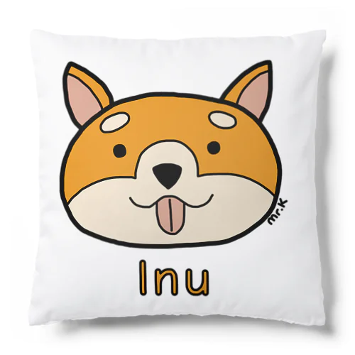 Inu (犬) 色デザイン クッション