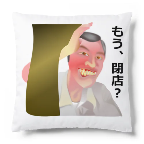 もう、閉店？h.t. Cushion