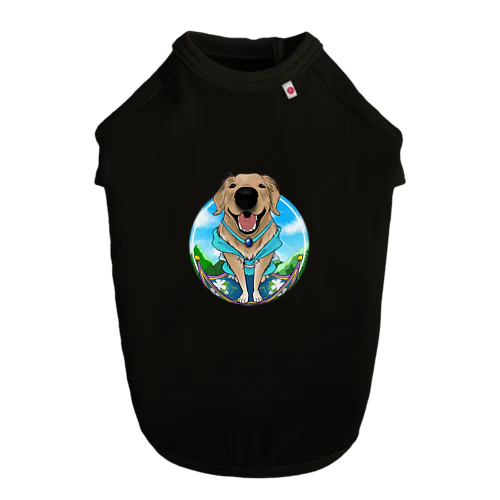 ゴールデンレトリバー　ジャスミンchannelの公式グッズ Dog T-shirt