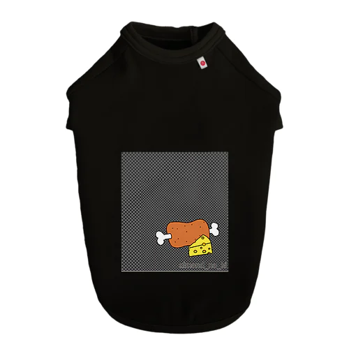 🍖お肉＆チーズ🧀 ドッグTシャツ