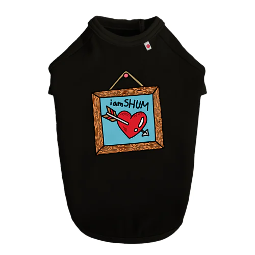 iamSHUM Heart design Shirts ドッグTシャツ