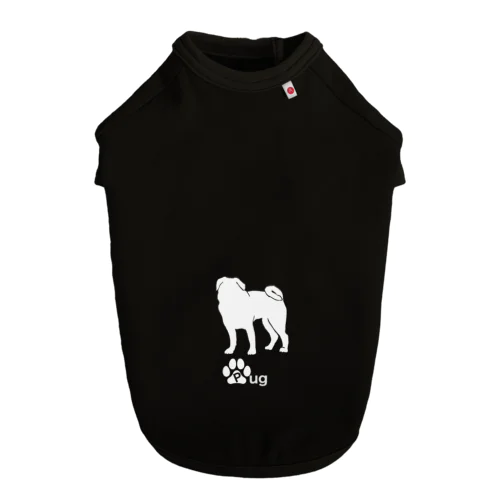 パグ犬 ドッグTシャツ