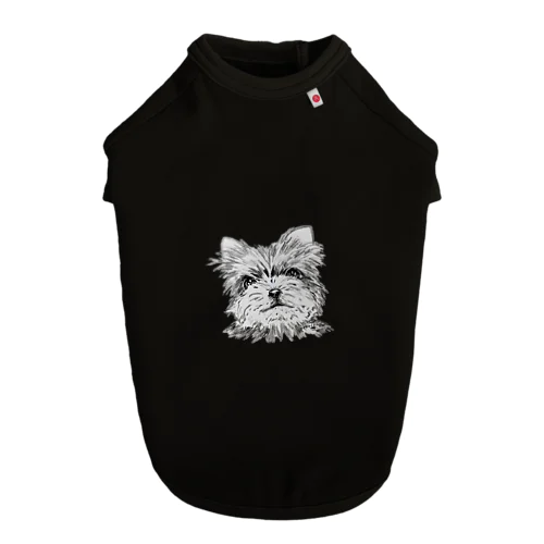 ヨークシャーテリア　アート犬　 ドッグTシャツ