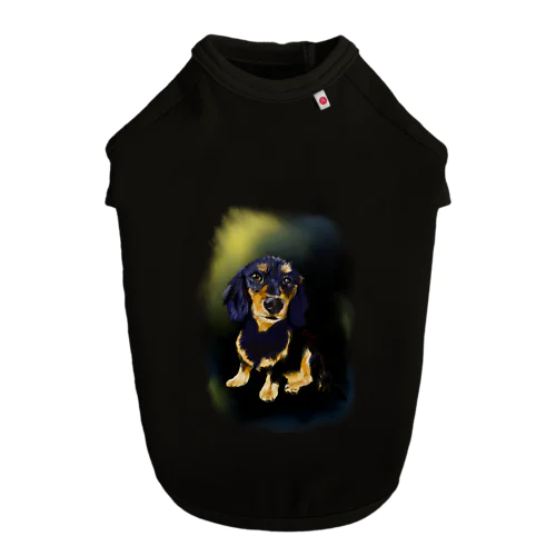 ブラックタン Dog T-shirt