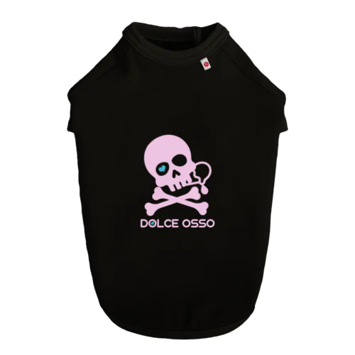 DOLCE OSSO ”ドルチェ オッソ”　ピンク ドッグTシャツ