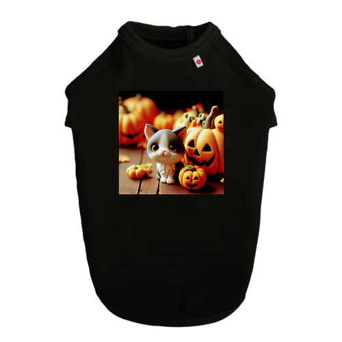 ハロウィン🎃にゃんこ Dog T-shirt