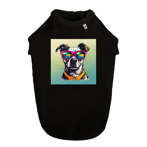 Funky dog ドッグTシャツ