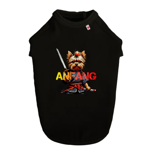 ANFANG SAMURAI YORKIE Dog T-shirt