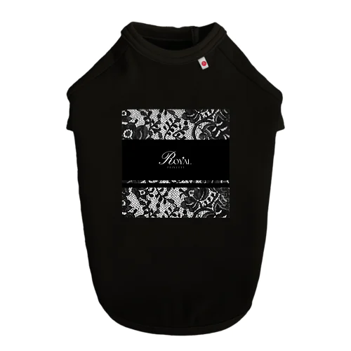 BLACKレース　Princess ドッグTシャツ