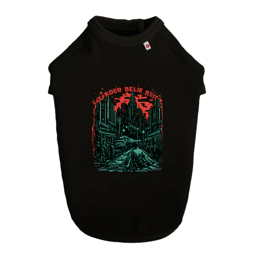 Dystopian Urban Street Dog T-shirt