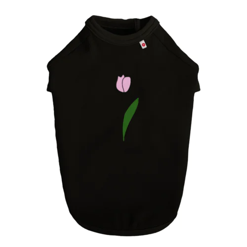 Pinktulip Art Dog T-shirt