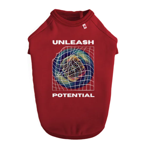 "Unleash Potential" Graphic Tee & Merch Dog T-shirt