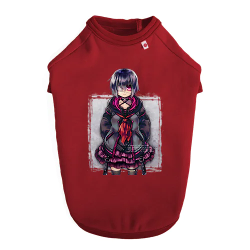 <dolls>見ツメル  ドッグTシャツ