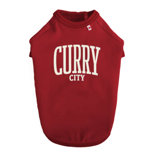 🍛CURRY CITY （KINARI） Dog T-shirt