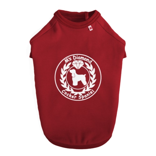 M's Diamond オリジナルグッズ Dog T-shirt