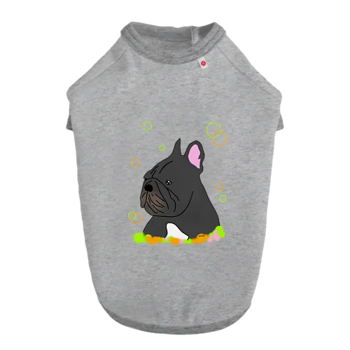 フレンチブルドッグ癒し犬 Dog T-shirt
