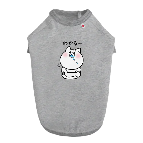 あいづちぬこ Dog T-shirt