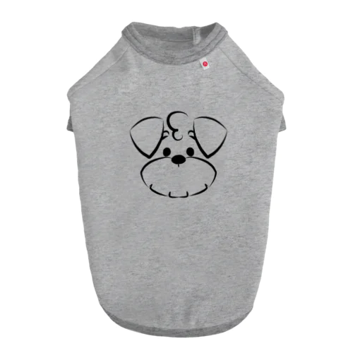 シュナウザーロゴマーク Dog T-shirt