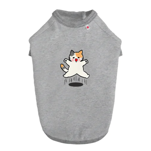 もちもちほっぺのねこ ドッグTシャツ