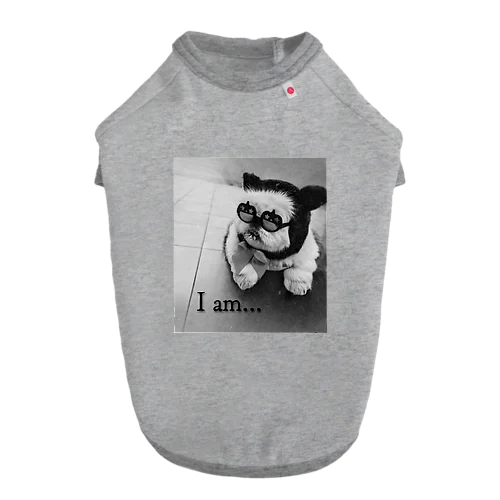 I am... (シロクロ) Dog T-shirt