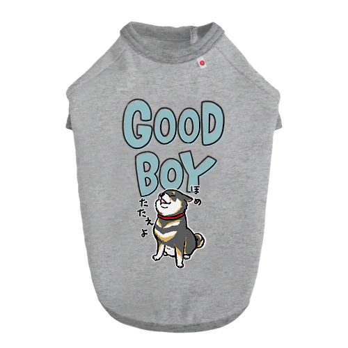 GOOD BOY（黒柴） ドッグTシャツ