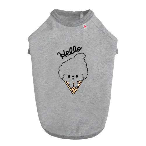 ビションフリーゼ　フワモコちゃん Dog T-shirt