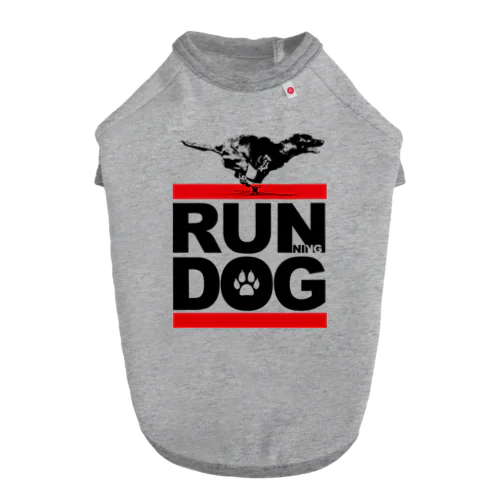 RUNNING DOG　走ってる犬　CCG-005-2W Dog T-shirt