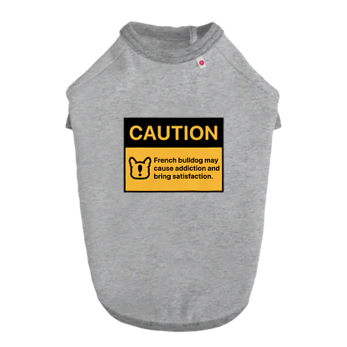 CAUTION FRENCHIE ドッグTシャツ